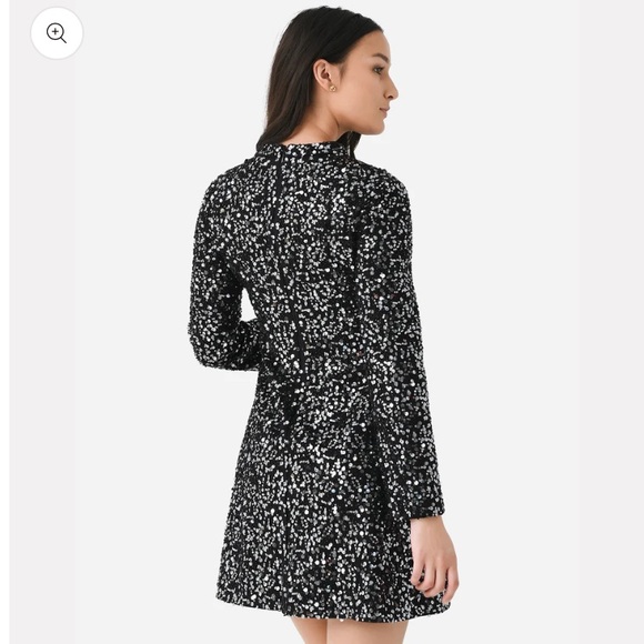 knee length dresses for ladies Simkhai Women's Safia Sequin Mini Dress main image 1